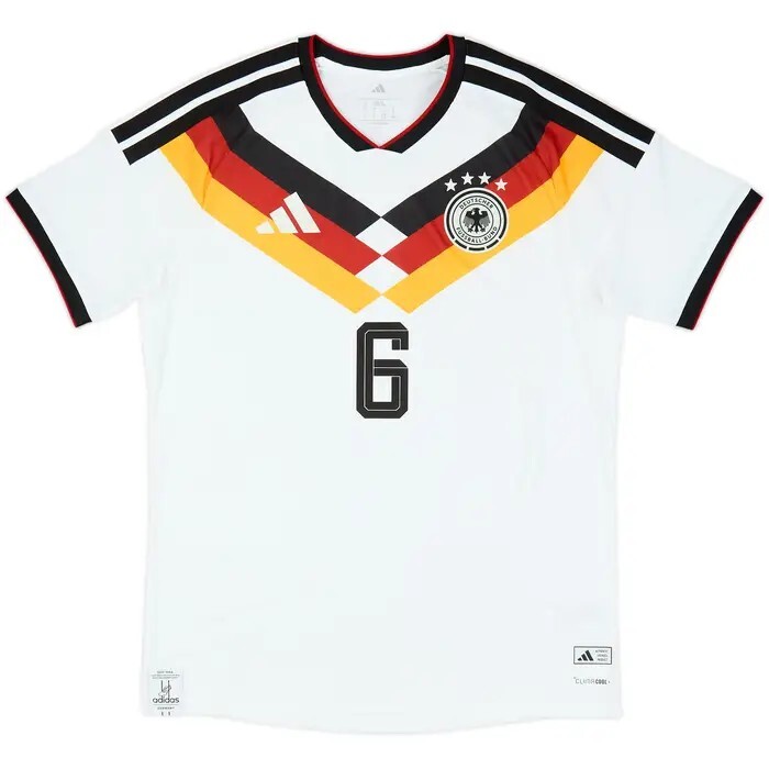 2026 Germany Authentic Home Shirt with Nameset
