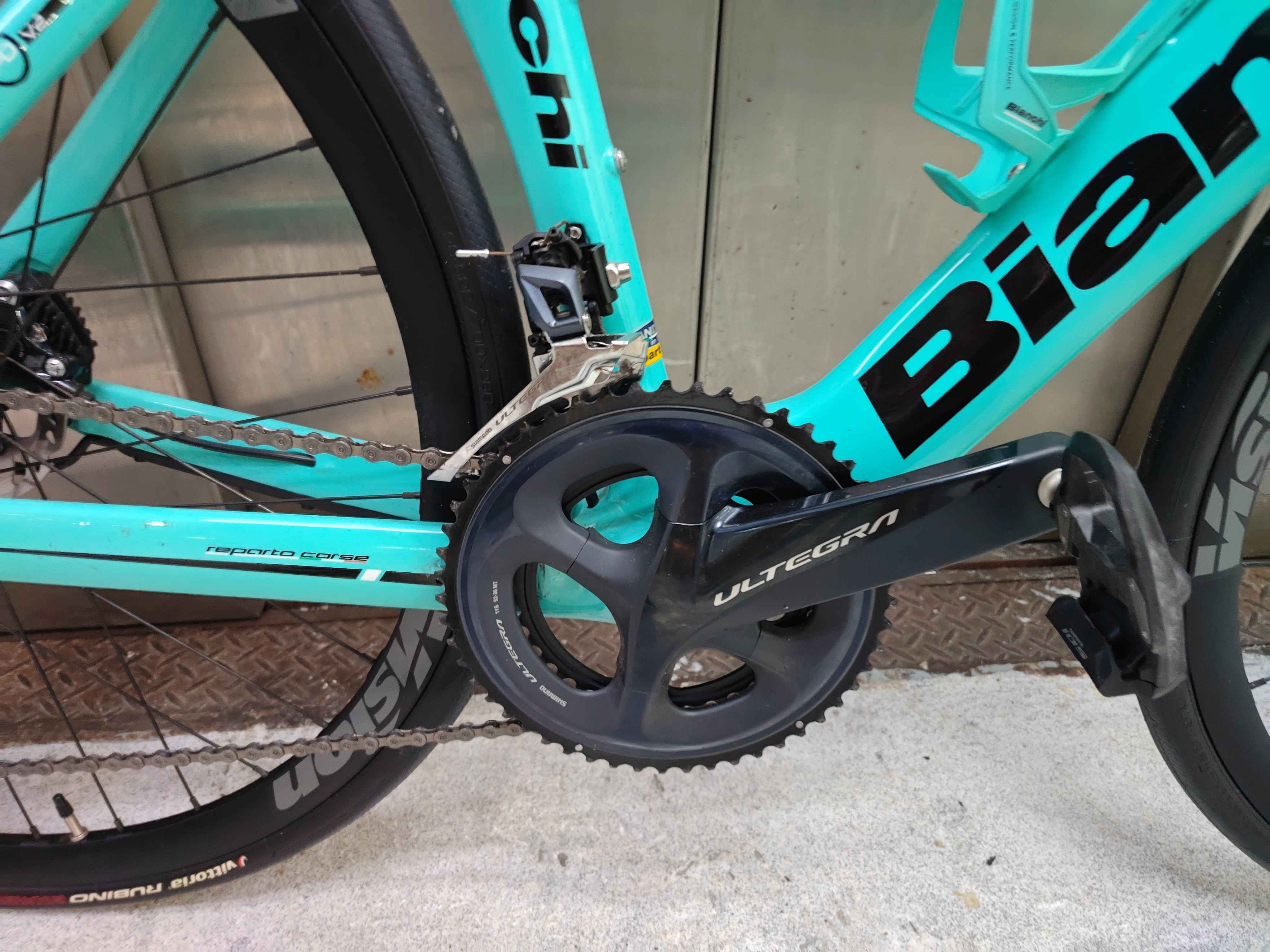二手 Bianchi Aria E‑Road 50cm｜Ultegra R8000 11速碟煞 全碳空力電動公路車