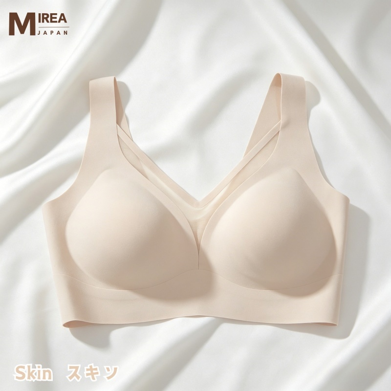 HKCG0630-008 無痕涼感深V領網紗背心BRA TOP Skin-2611 (A8M-2XL)