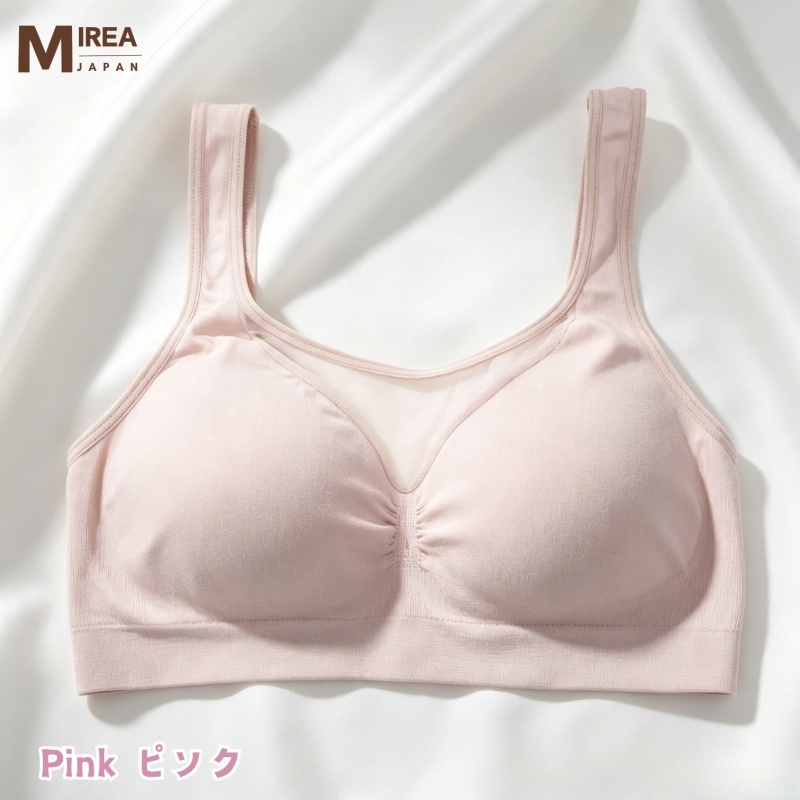 HKCG0630-021 超強彈性網紗背心BRA TOP Pink-2615 (A21)