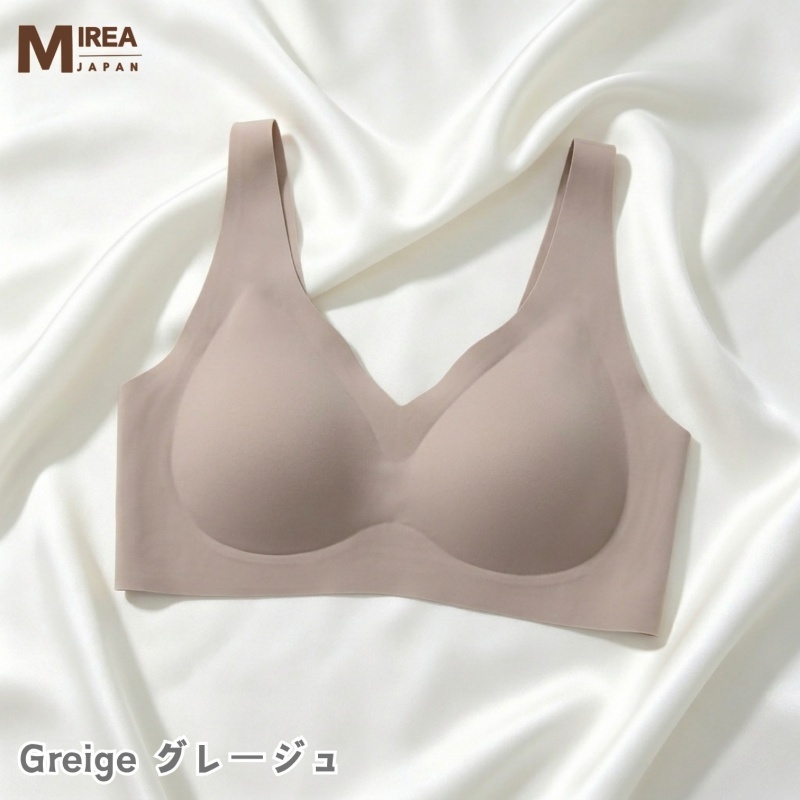 HKCG0630-015 V領波浪邊果凍涼感BRA TOP Greige-2612 (A15M-2XL)