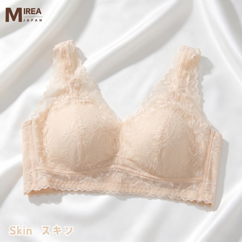 HKCG0630-027 透紗蕾絲V領BRA TOP Skin-2616 (A27M-2XL)