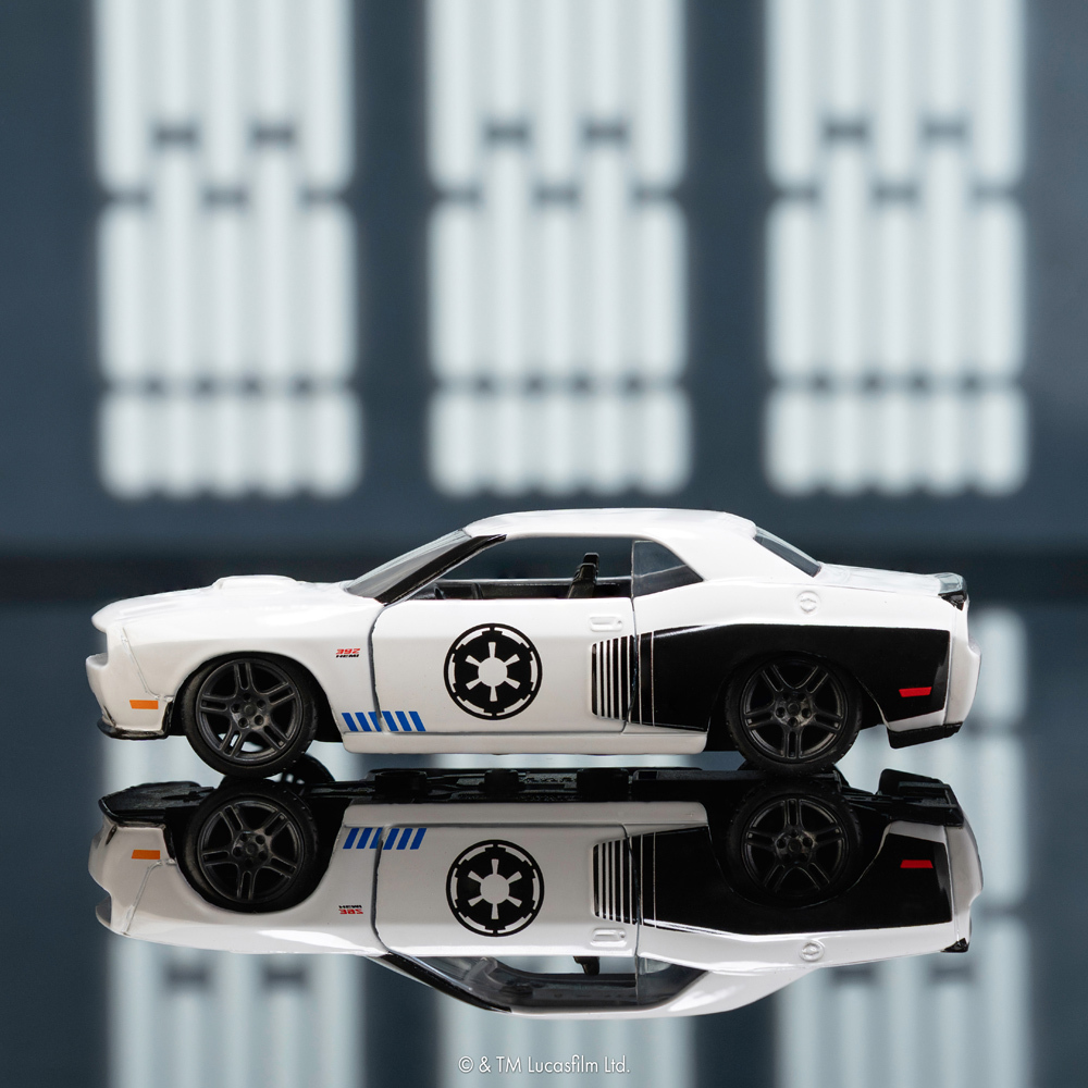 JADA 星際大戰 1:32合金車-帝國風暴兵 2015 Dodge Challenger SRT8
