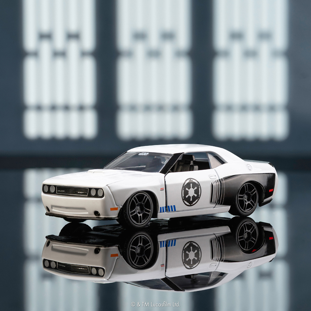 JADA 星際大戰 1:32合金車-帝國風暴兵 2015 Dodge Challenger SRT8