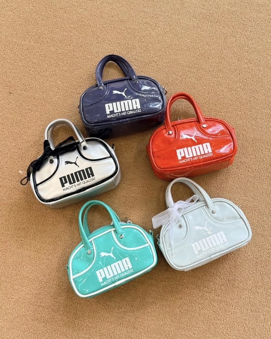 PUMA METALLIC MICRO GRIP BAG 迷你波士頓包 復古 手提包 斜背包 7色