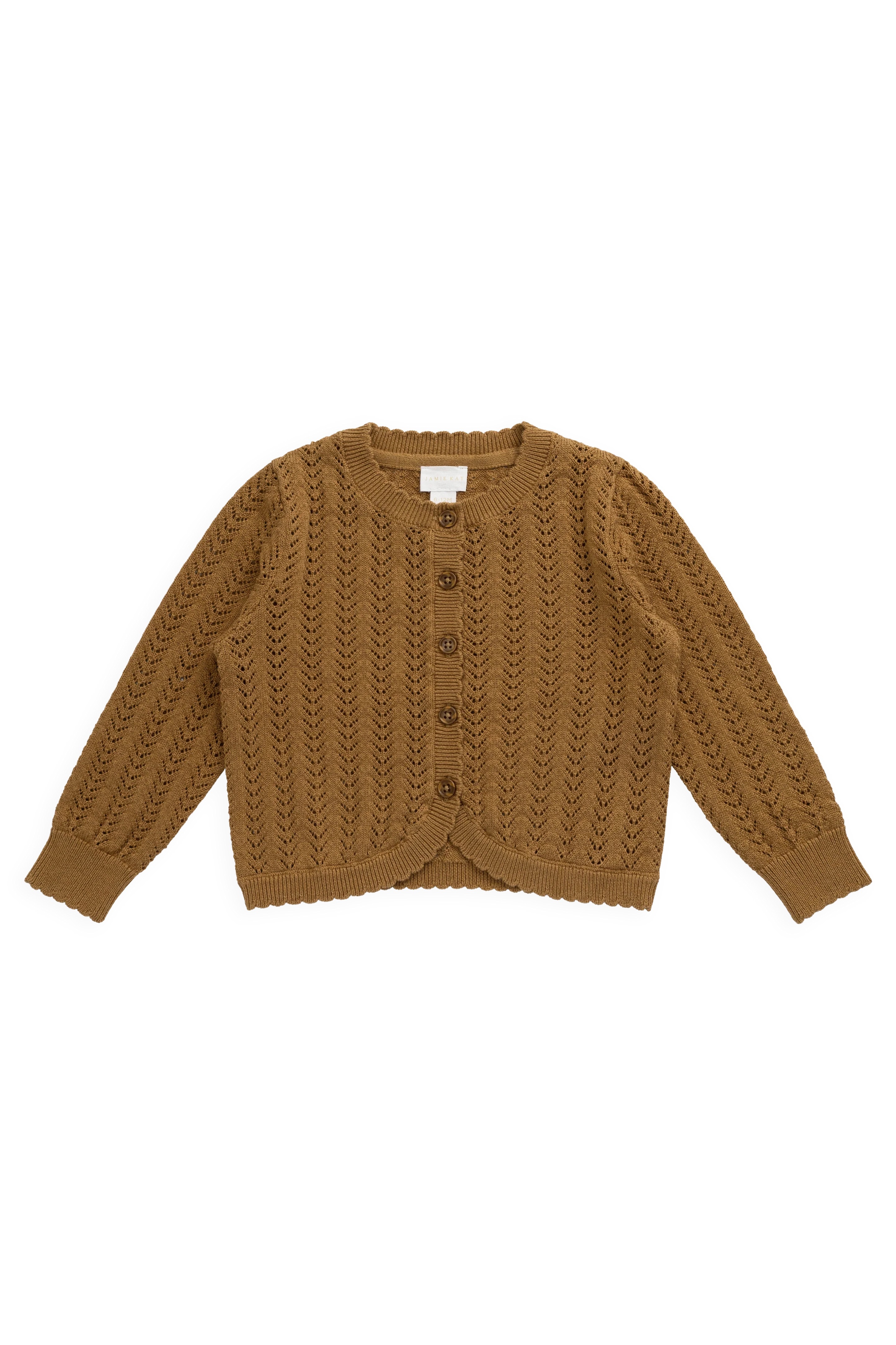 【預購】JAMIE KAY - Maxine Knitted Cardigan（Antique Bronze）