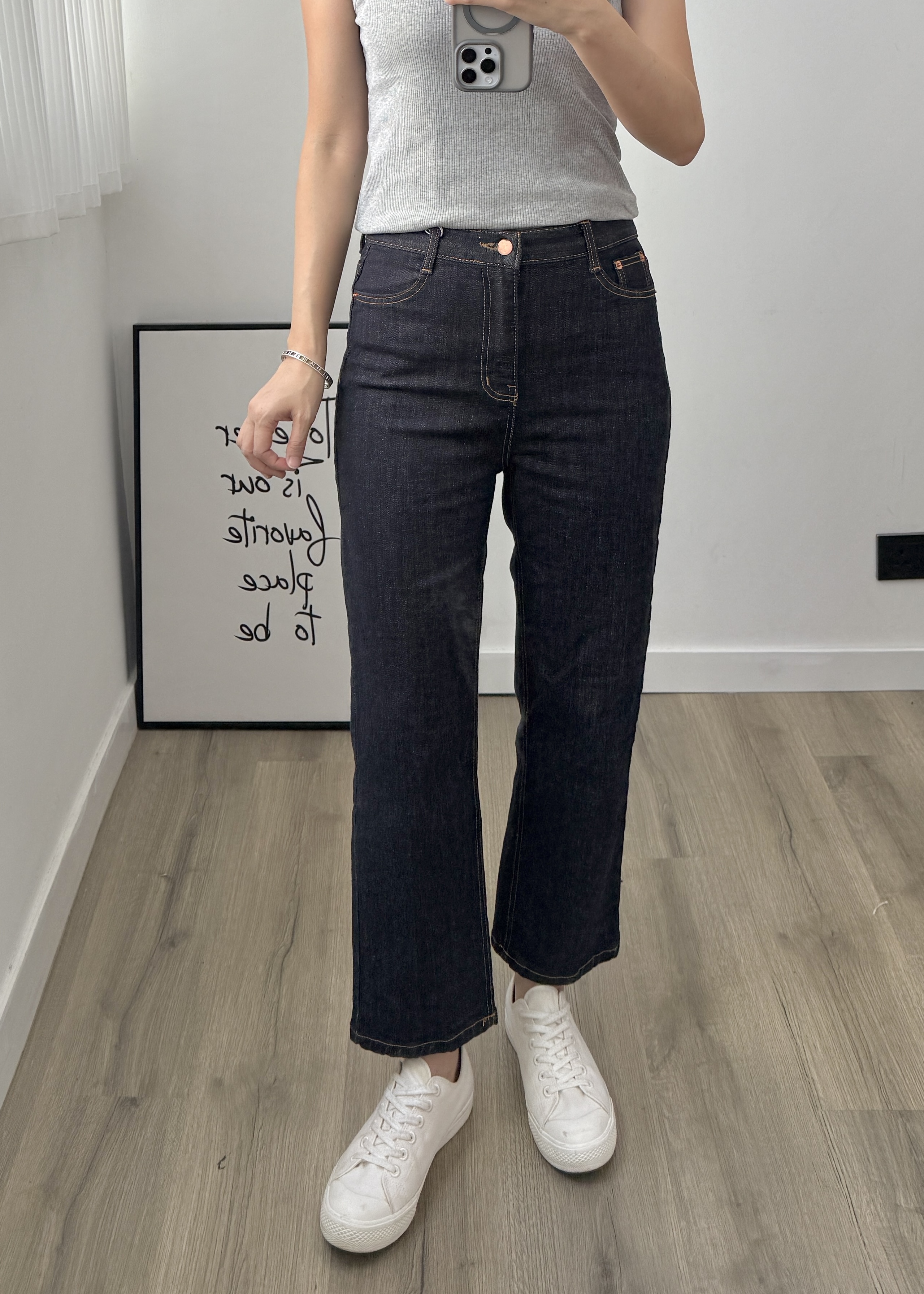 JS1137 SALE 原色直腳褲