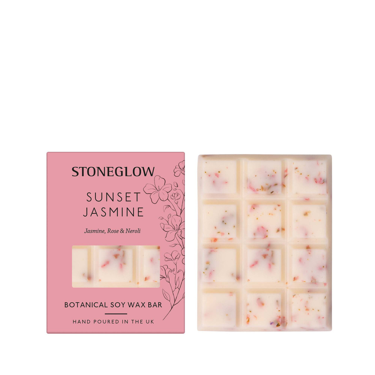 STONEGLOW The Walled Garden - Sunset Jasmine Scented Botanical Soy Wax Melt Snap Bar