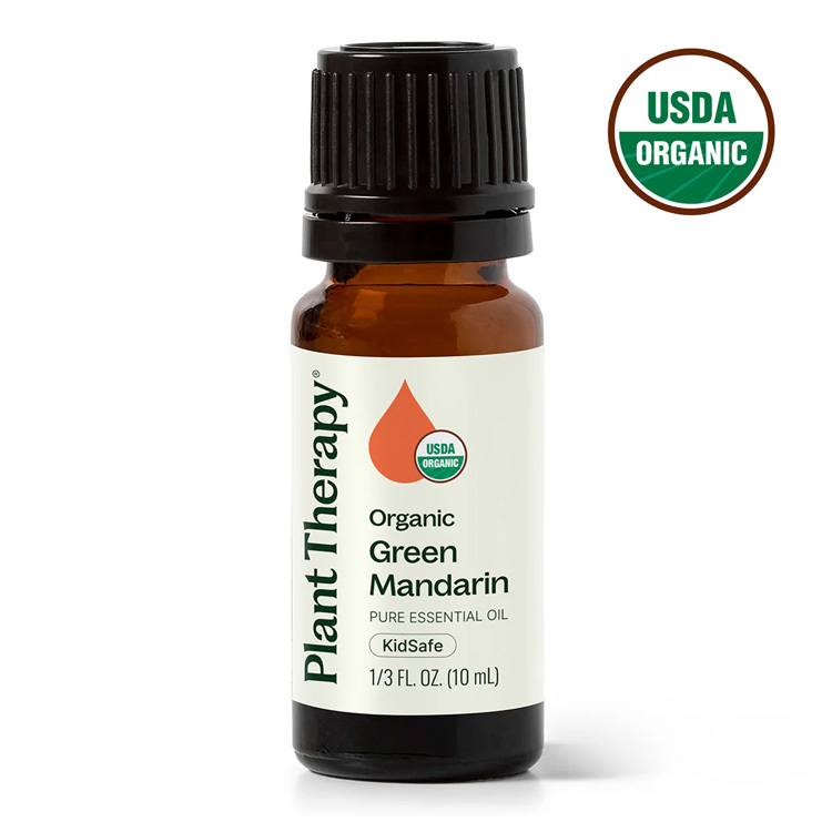 美國 Plant Therapy 有機橘子 Green Mandarin 精油（兒童安全） - 10ml