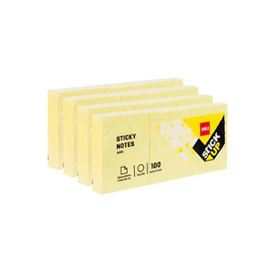 得力 EA00153 可再黏告事貼  1-1/2" x 2" (三本裝) 508483630