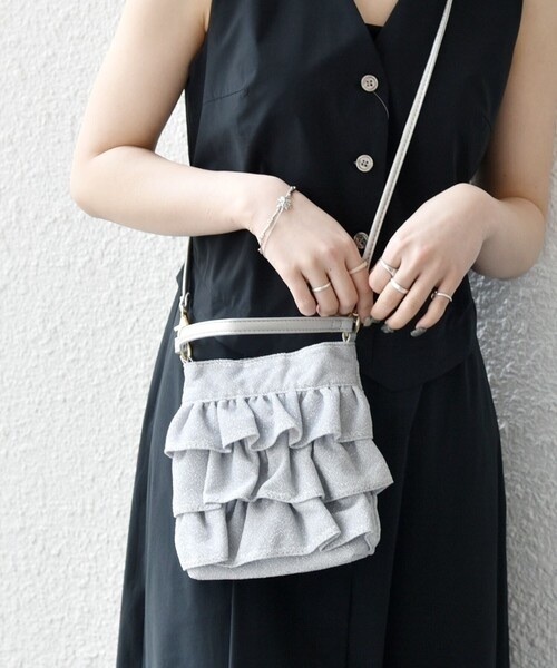 SHIPS any / glitter mini bag