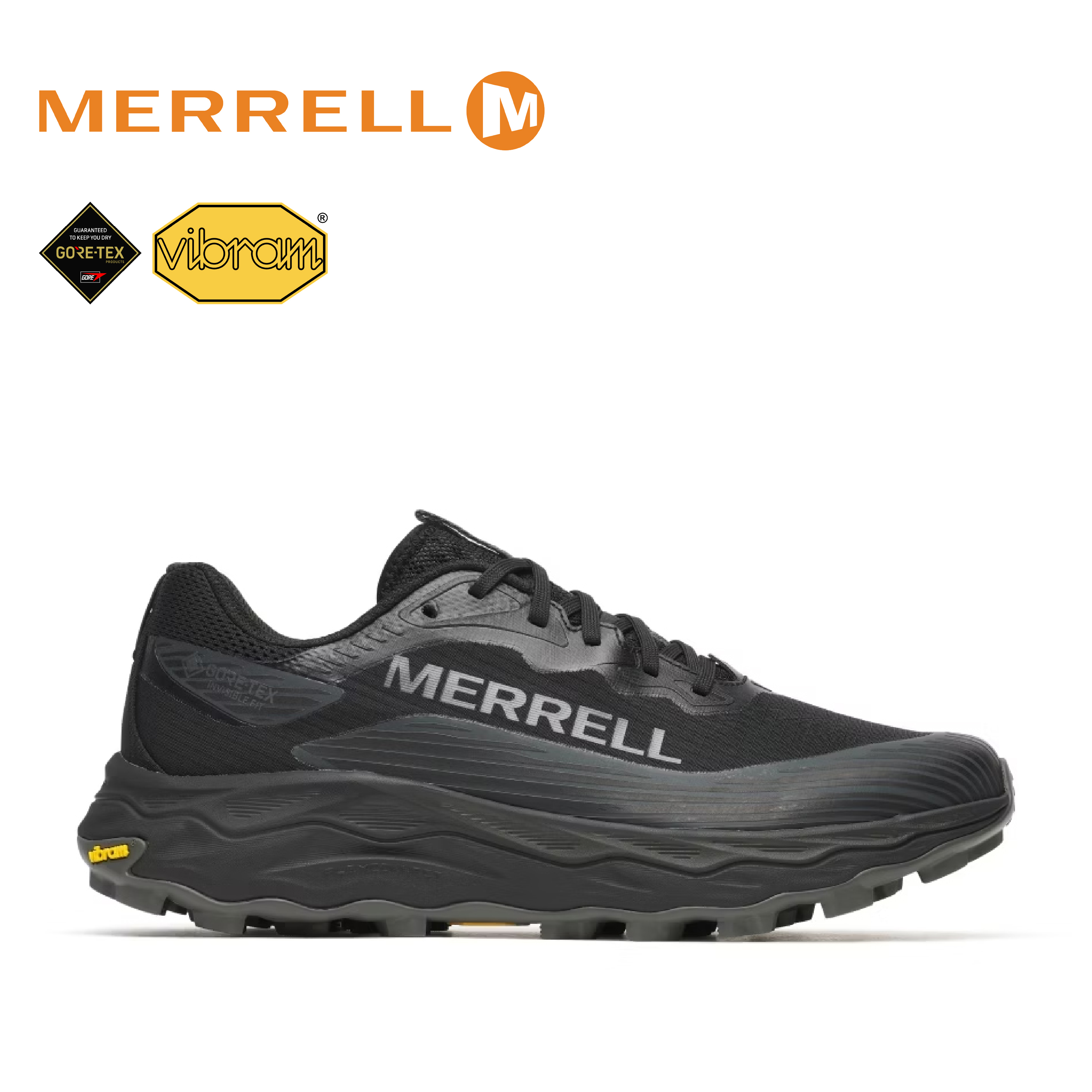 MERRELL 美國 AGILITY PEAK 6 防水輕量戶外越野訓練鞋 男款 (黑色) 31ML03309W
