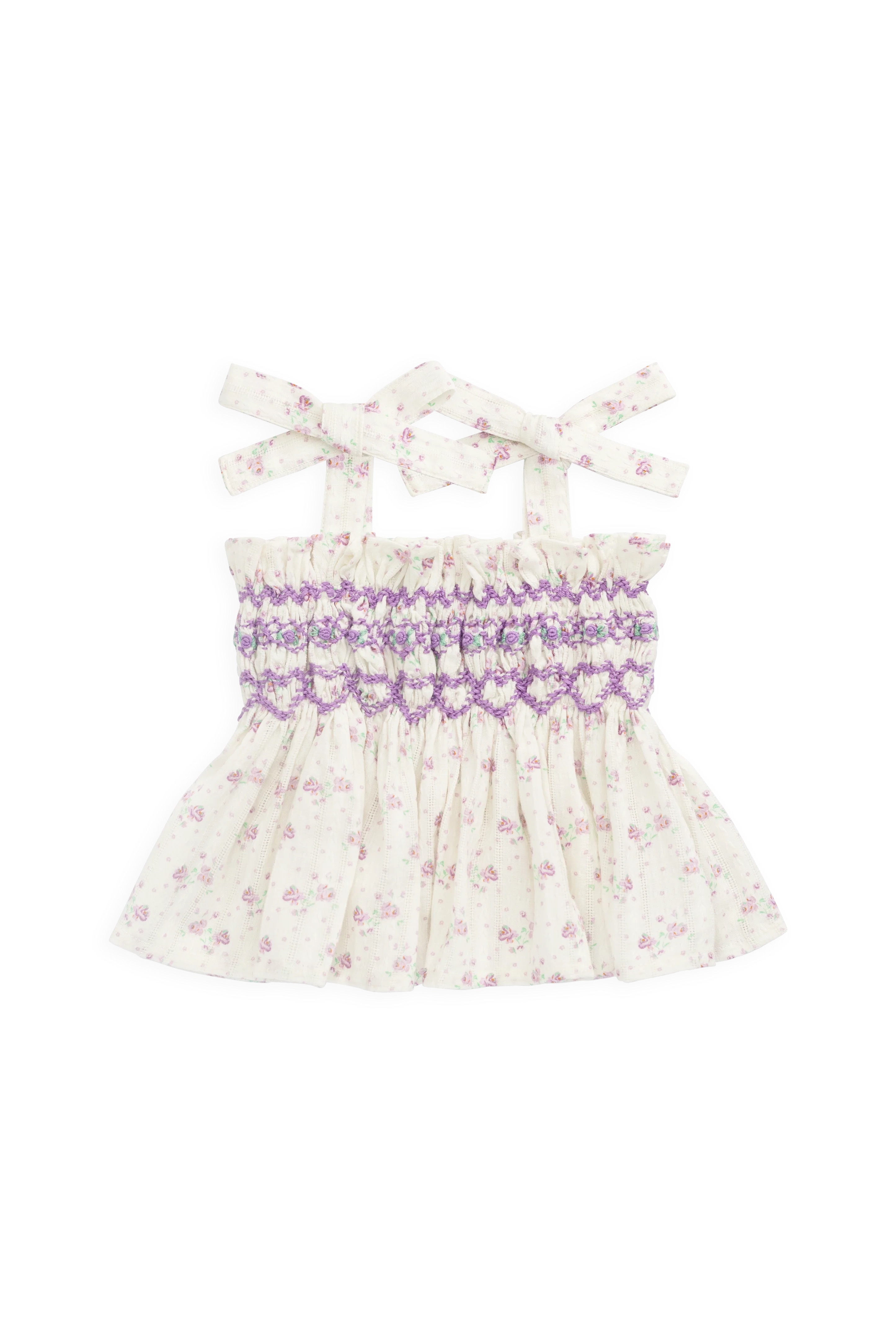 【預購】JAMIE KAY -Organic Cotton Carine Top（Molly Lilac）