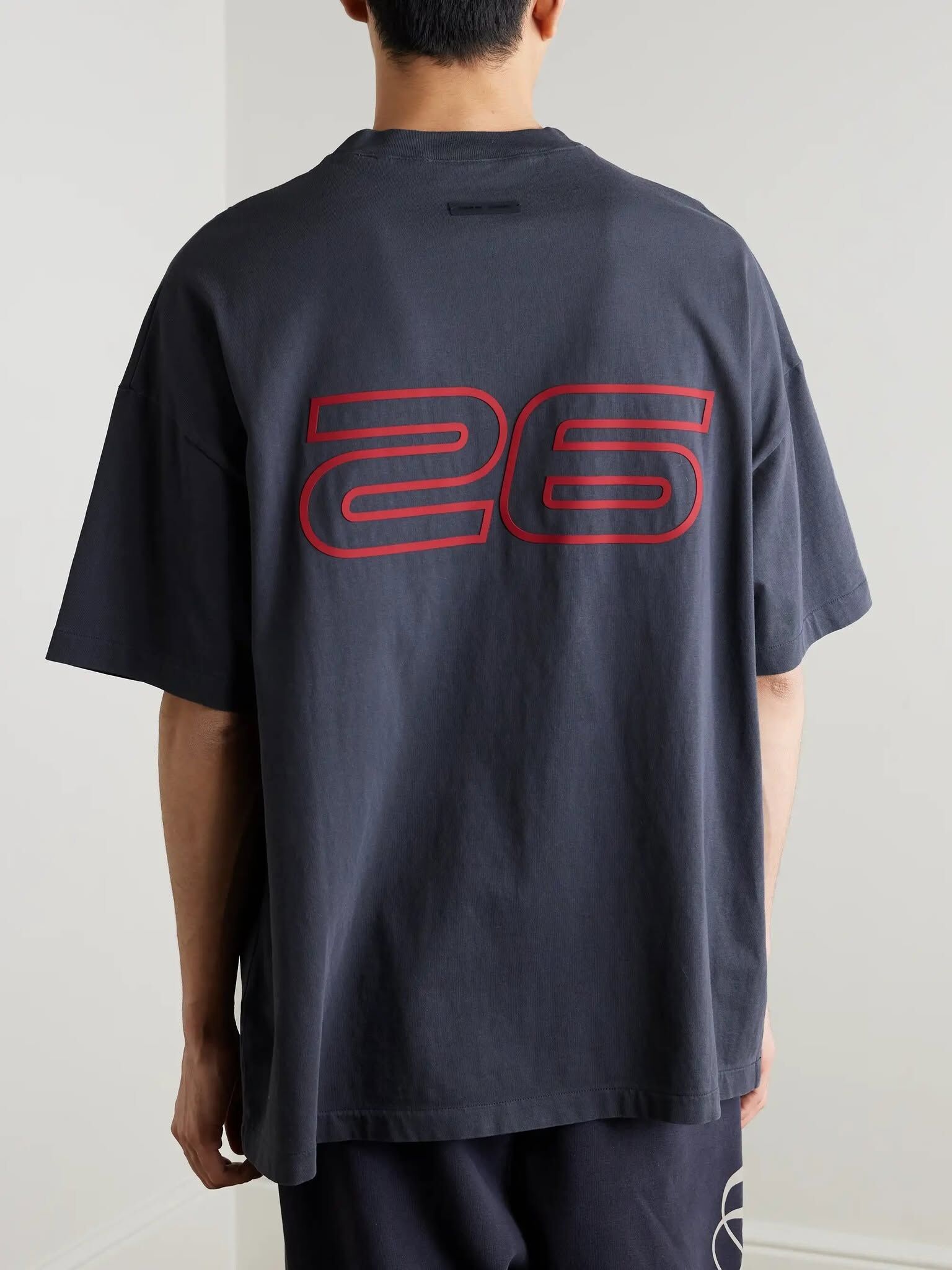 Fear of God Essentials 90s Tee Navy