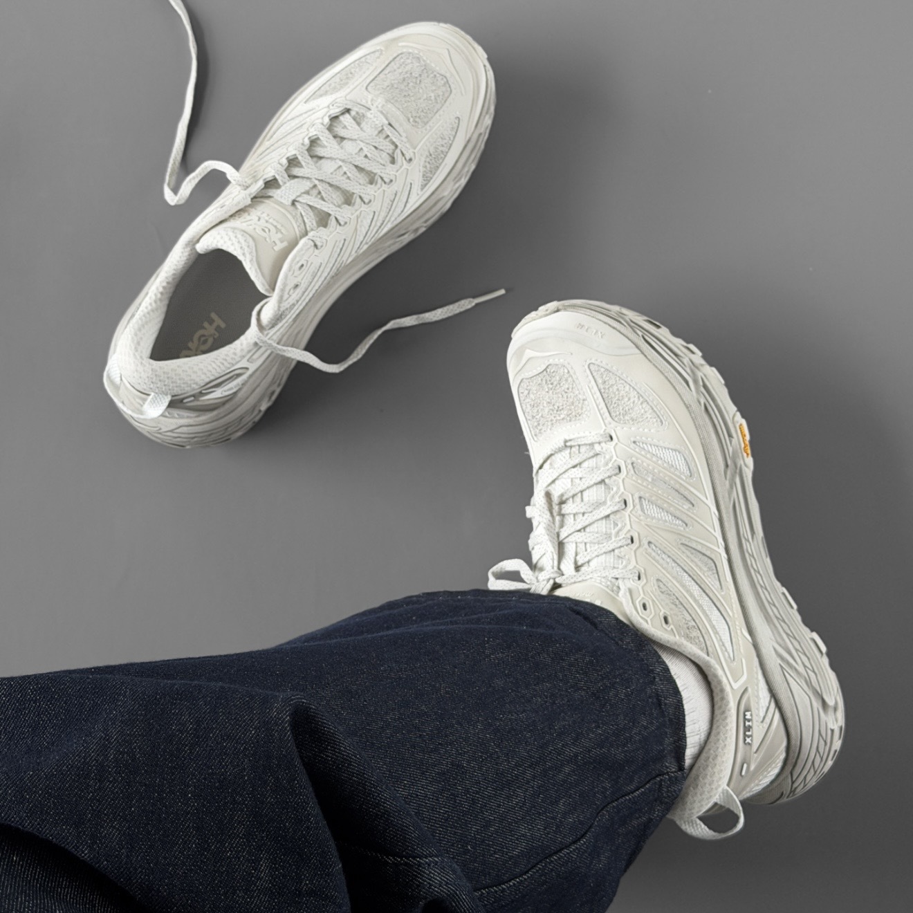 HOKA X XLIM MAFATE SPEED 2 淺灰 做舊 聯名款 機能 休閒 1181770-GRYF