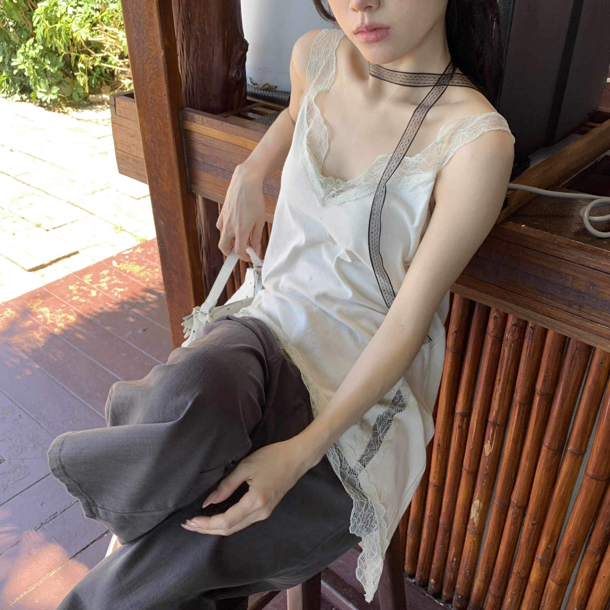 ISA_(獨自升級)一眼吸引! 法式蕾絲時髦絲帶_65082