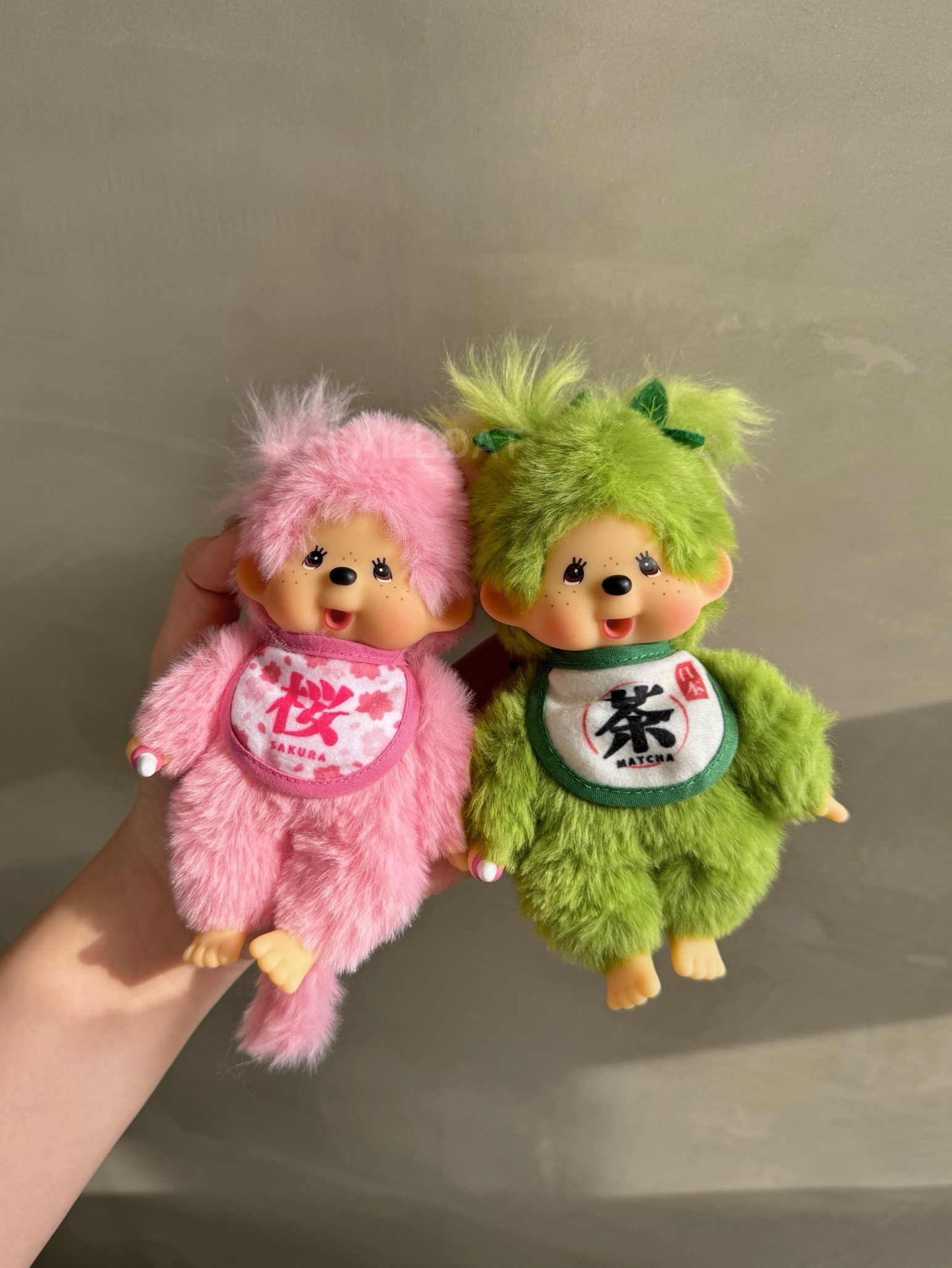 #預購 🇯🇵日本 Monchhichi 蒙奇奇 抹茶 櫻花 吊飾娃娃