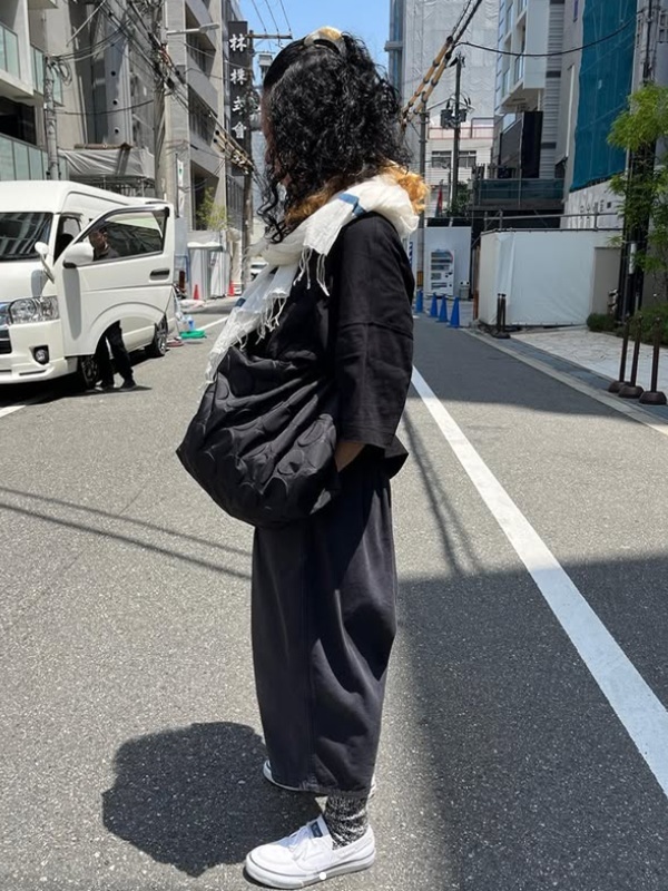 Bag'n'Noun｜DOTS SHOULDER單肩包 M號 - 黑 (70020963BLACK)