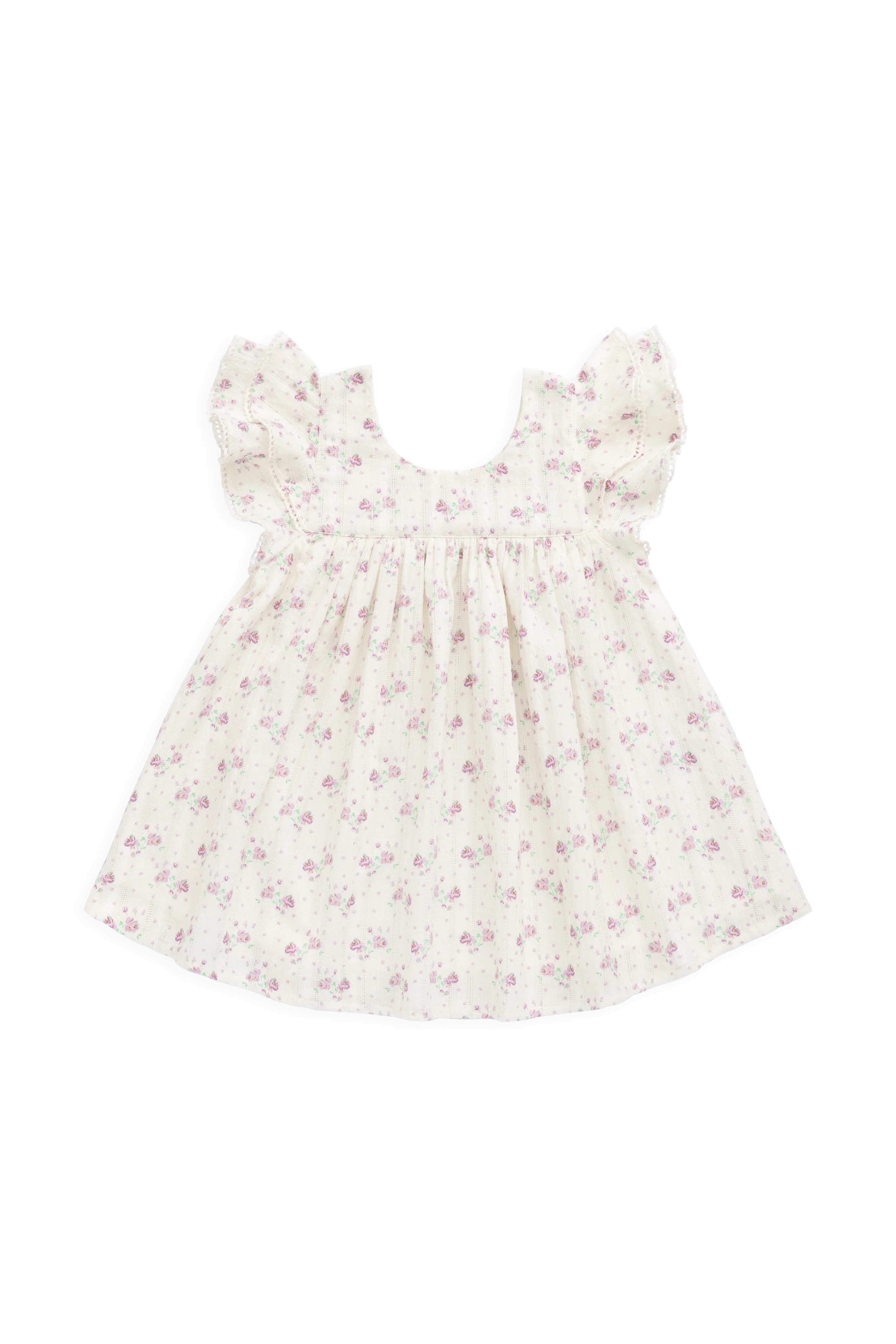【預購】JAMIE KAY - Organic Cotton Caroline Dress（Molly Lilac）