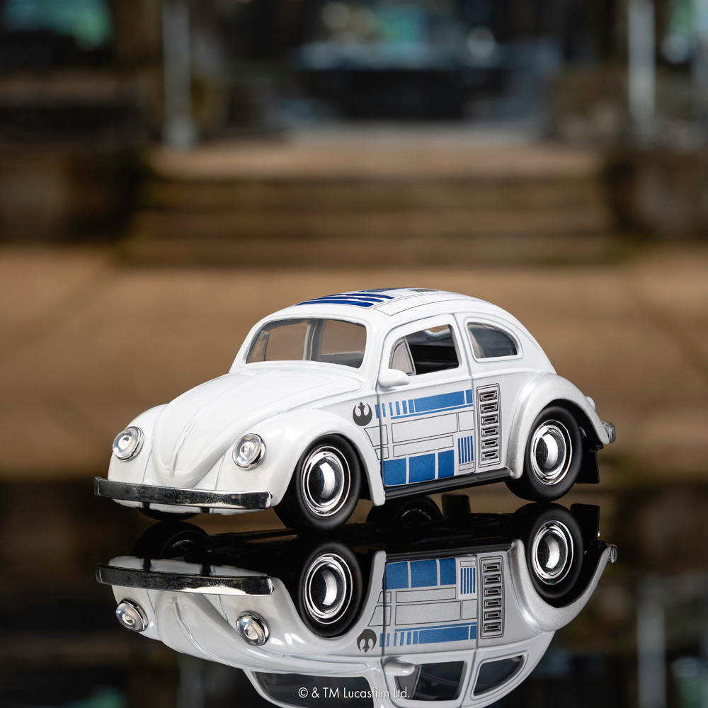 JADA 星際大戰 1:32合金車-R2-D2 1959 Volkswagen Beetle