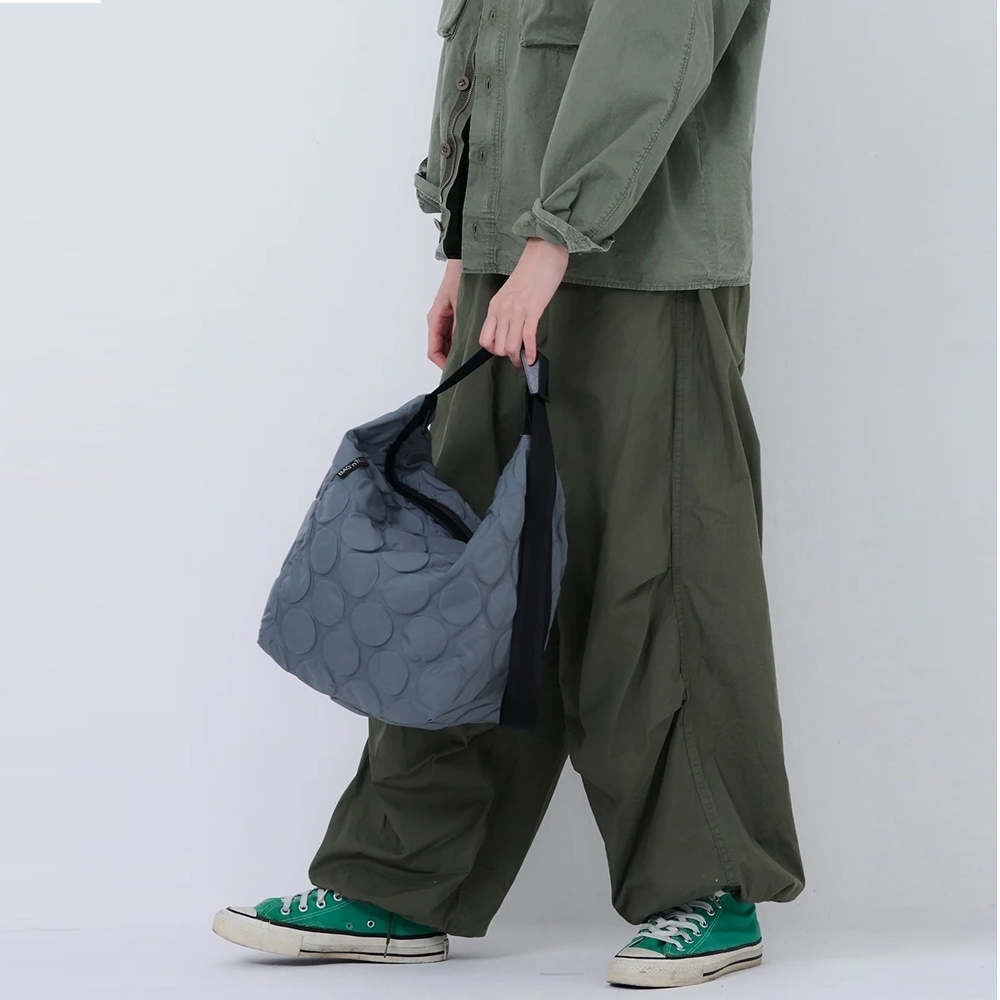 Bag'n'Noun｜DOTS SHOULDER單肩包 M號 - 灰 (70020963GRAY)