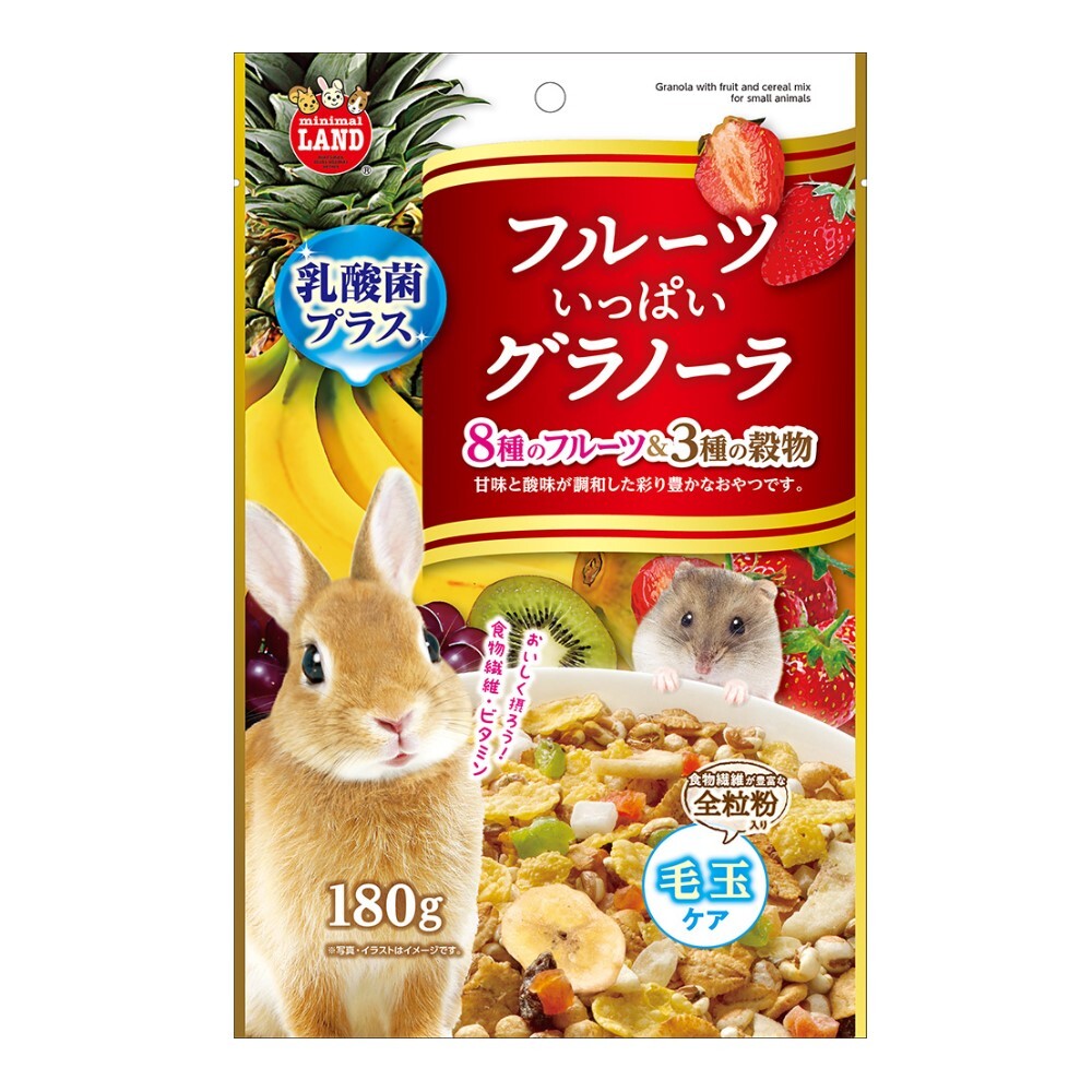 Marukan 小動物水果穀物營養餐 200g (增量版)