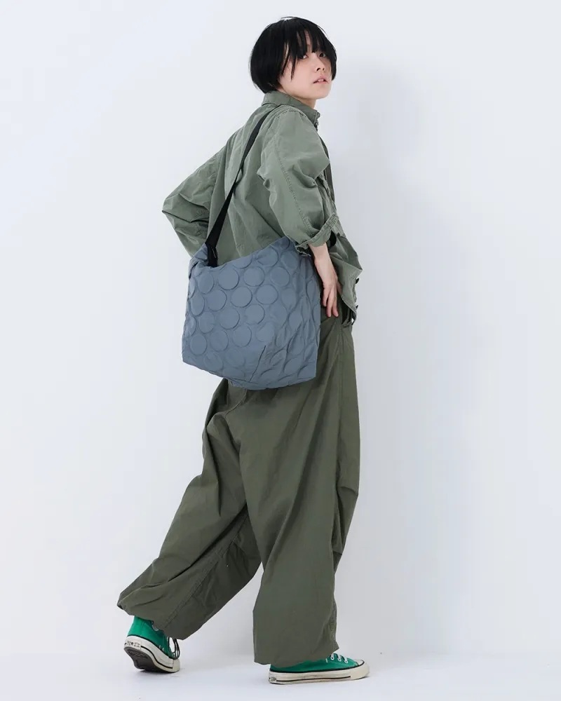 Bag'n'Noun｜DOTS SHOULDER單肩包 M號 - 灰 (70020963GRAY)