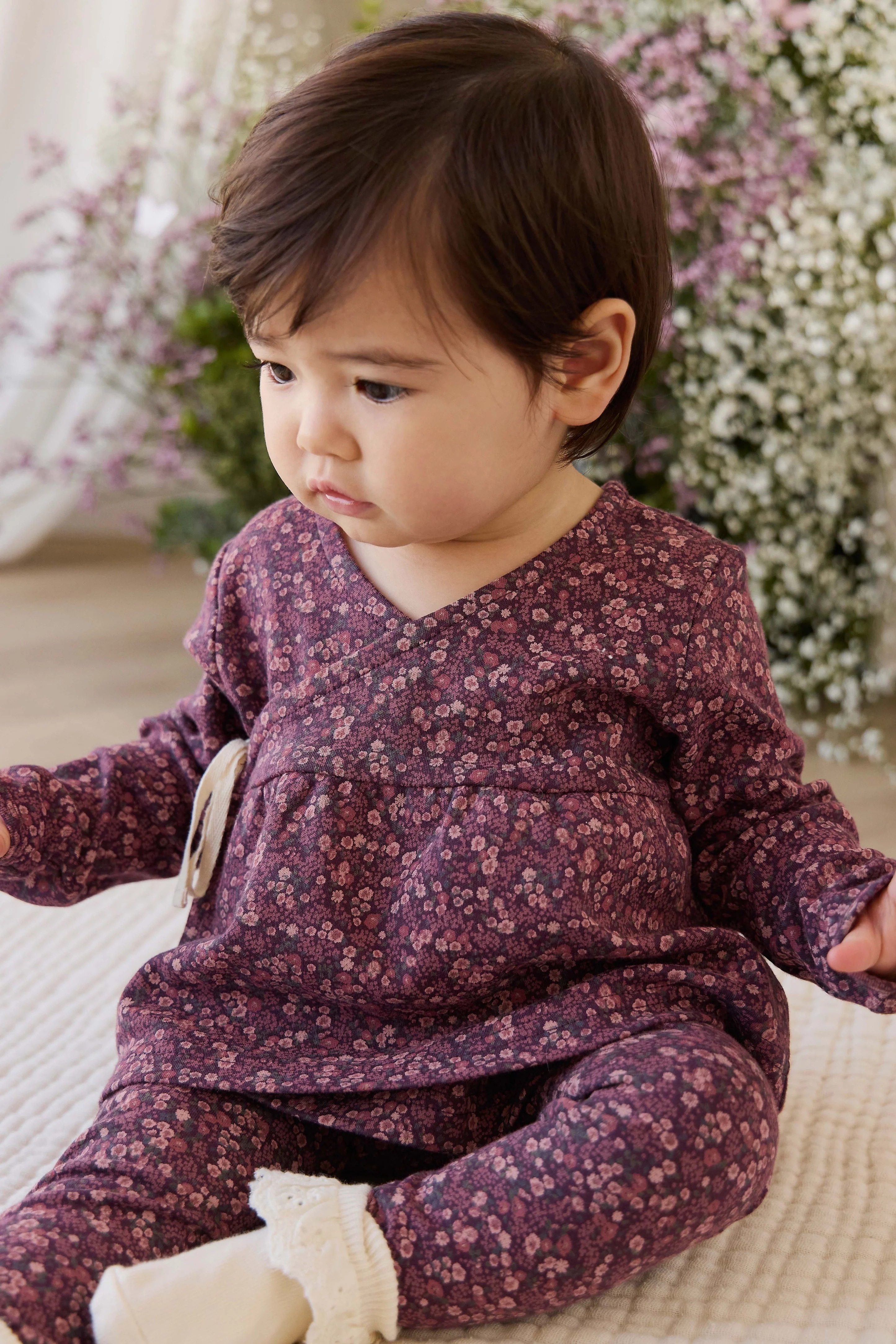 【預購】JAMIE KAY -Organic Cotton Everyday Legging（Fig Floral）
