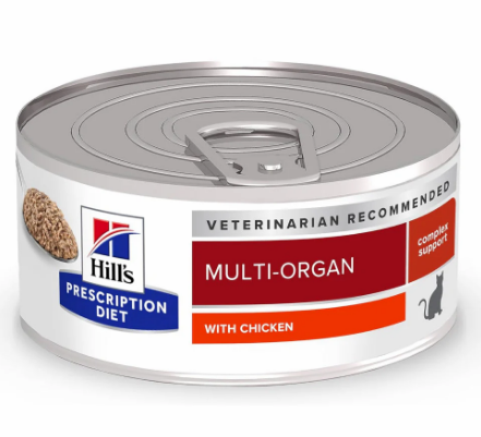 Hill's Multi-Organ 多器官支持處方貓罐頭 5.5oz (24 罐)