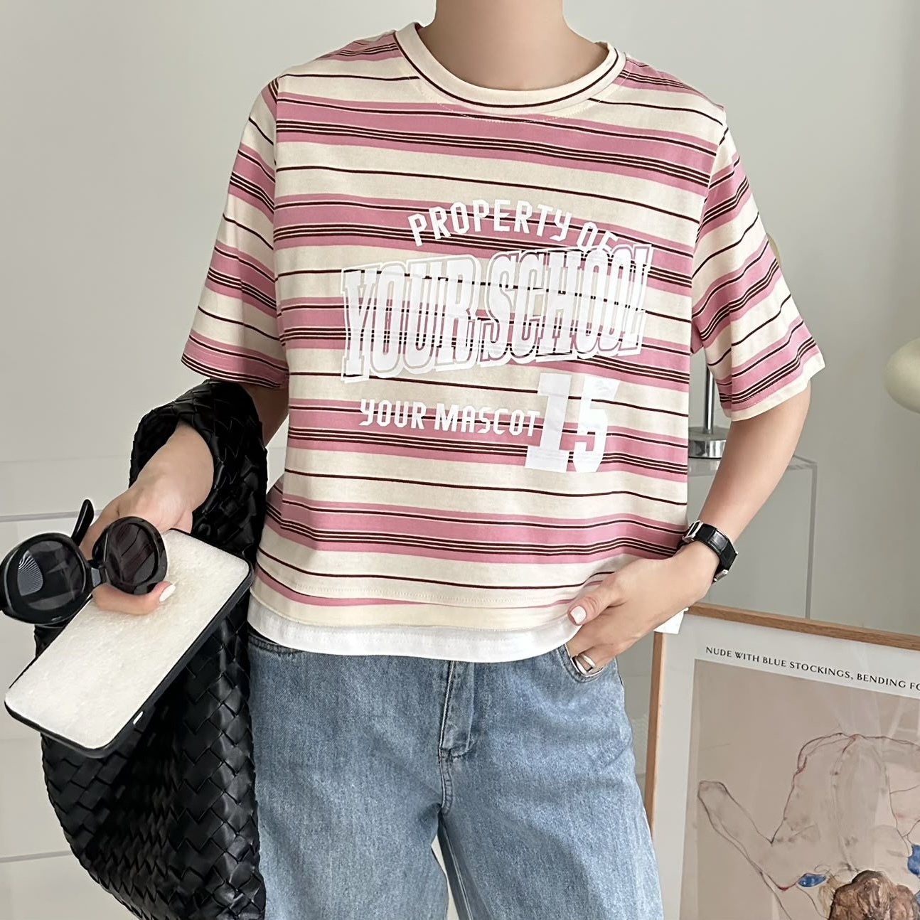 【BONNIE】🔴橫間英文字短TOP (H18-H19)