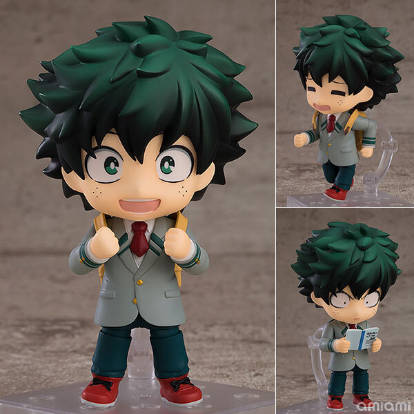 預訂10月  Good Smile Company 我的英雄學院 2312黏土人 綠谷出久 雄英制服Ver.  Nendoroid My Hero Academia Izuku Midoriya: U.A. School Uniform Ver. Pre-order