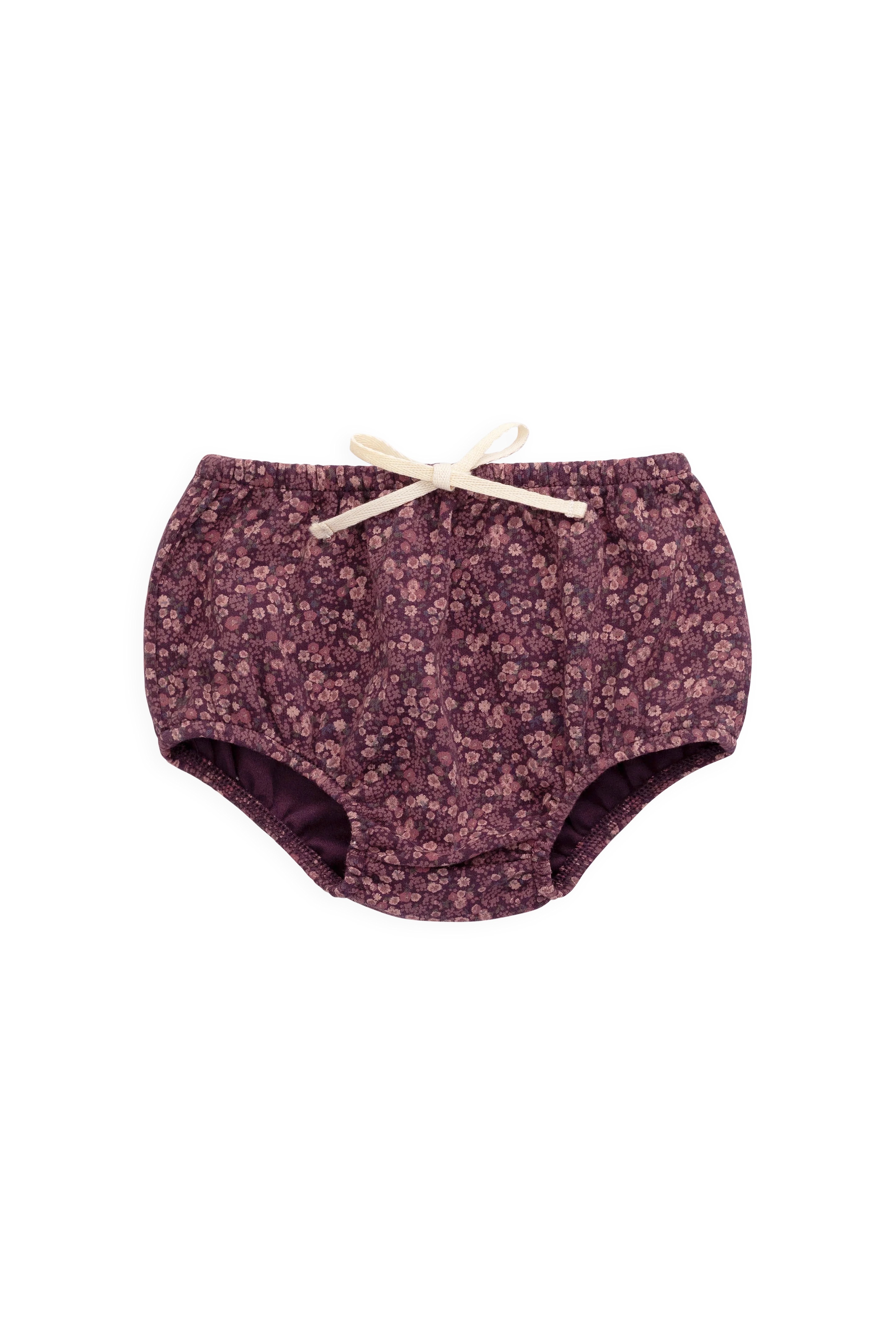 【預購】JAMIE KAY -Organic Cotton Classic Bloomer（Fig Floral）