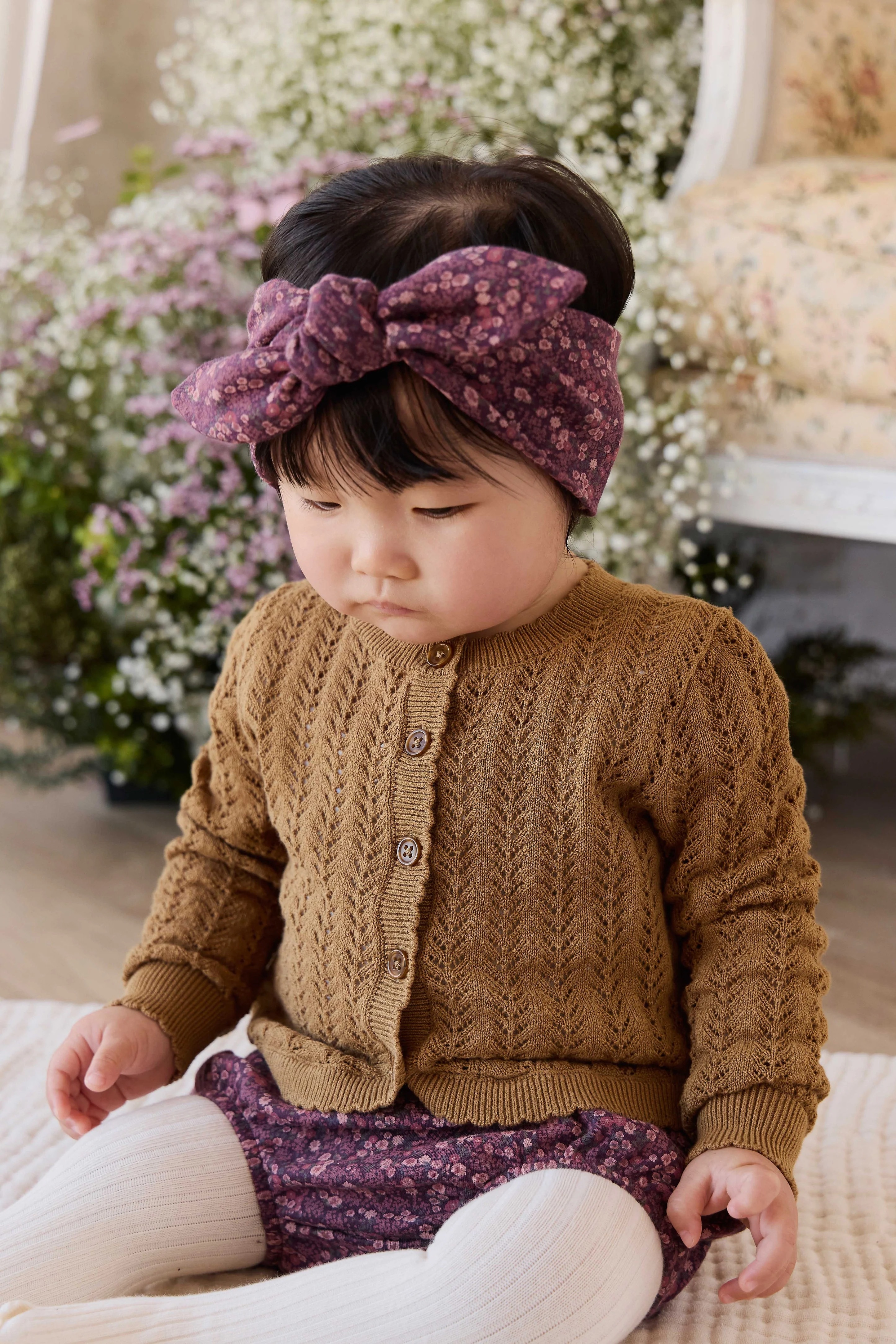 【預購】JAMIE KAY -Organic Cotton Classic Bloomer（Fig Floral）