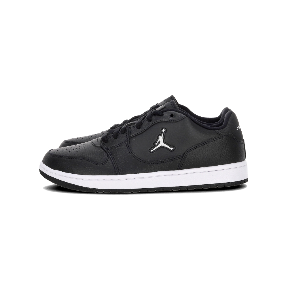 Nike Jordan Court Connect Low 男鞋 黑色 皮革 復古 運動 休閒鞋 IQ5698-001