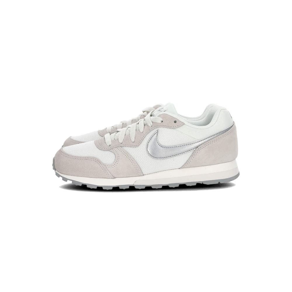 Nike Wmns Nike Md Runner 2 女鞋 米灰色 銀勾 透氣 舒適 運動 慢跑鞋 749869-108