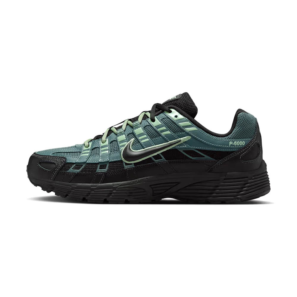 NIKE P-6000 PRM 男鞋 黑綠色 經典 透氣 舒適 休閒 運動 休閒鞋 IH8042-001