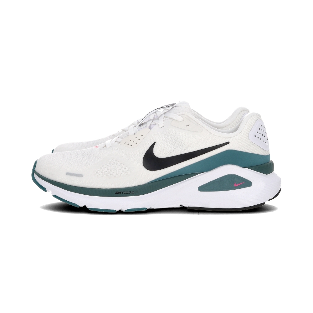 Nike Structure 26 男鞋 白橘色 緩震 穩定 透氣 路跑 運動 慢跑鞋 HJ1102-115