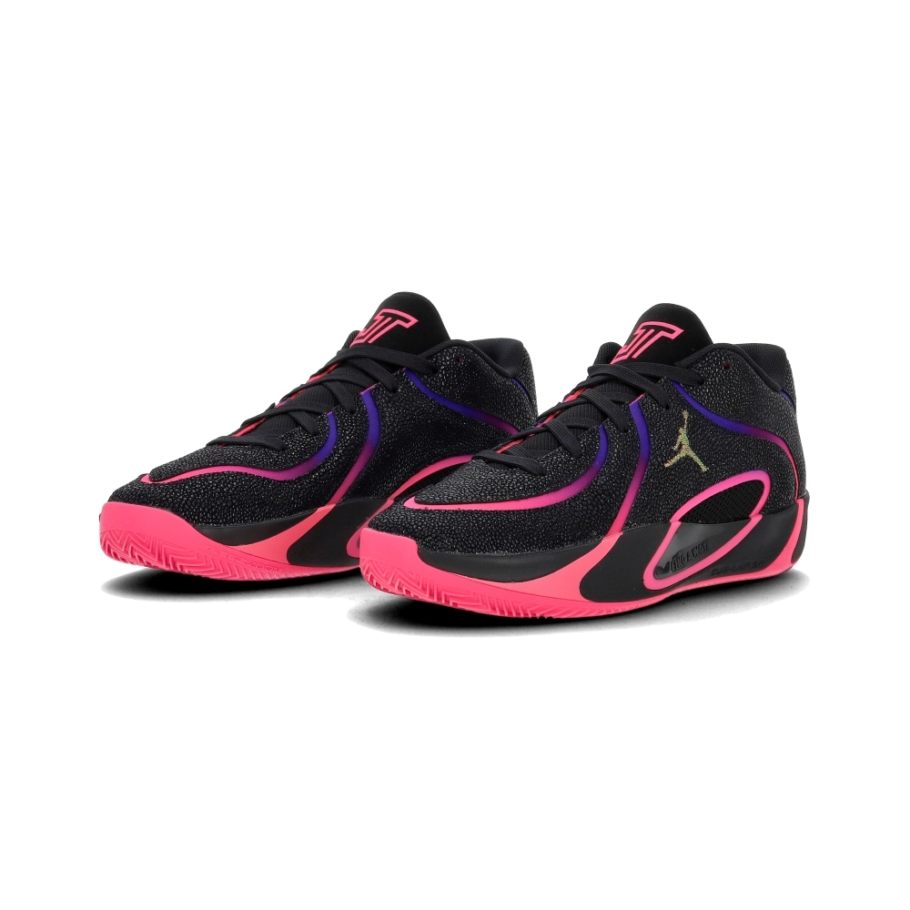 Nike Jordan Tatum 4 Lea Pf 男鞋 黑粉色 緩震 實戰 運動 籃球鞋 IR0074-003