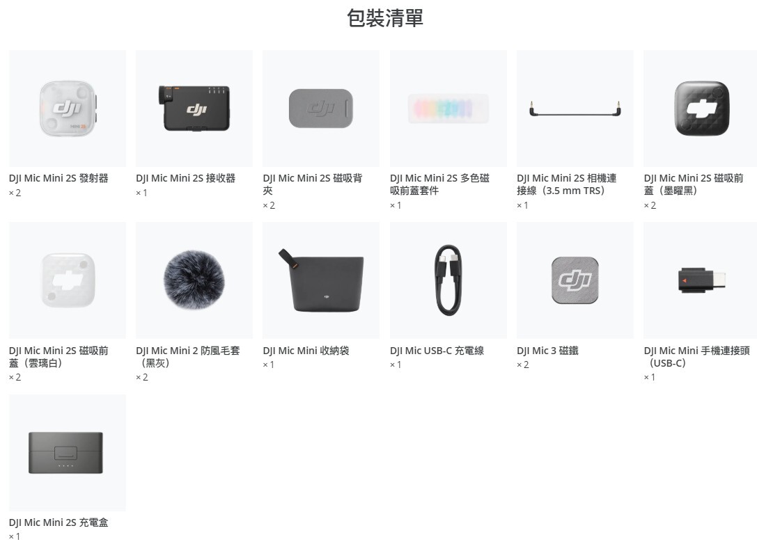 DJI Mic Mini 2S