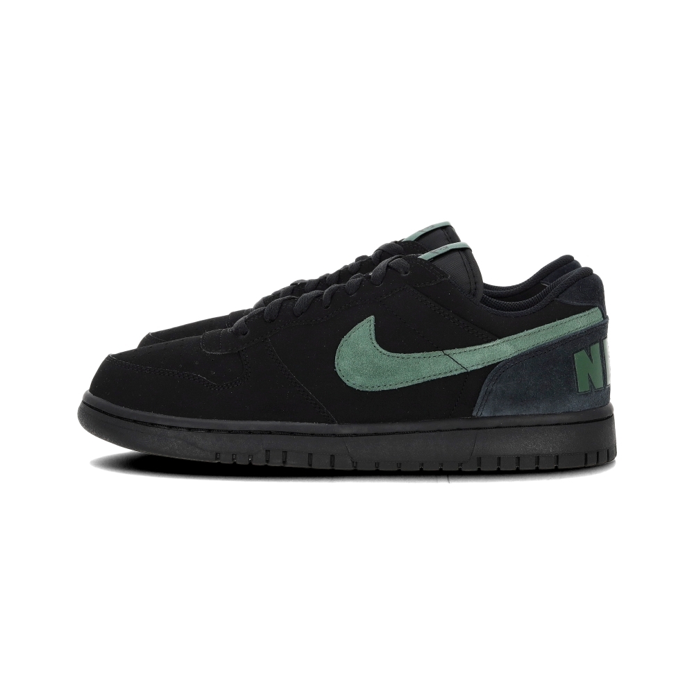 Nike Big Low Lux 男鞋 黑綠色 麂皮 板鞋 運動 休閒鞋 854166-008