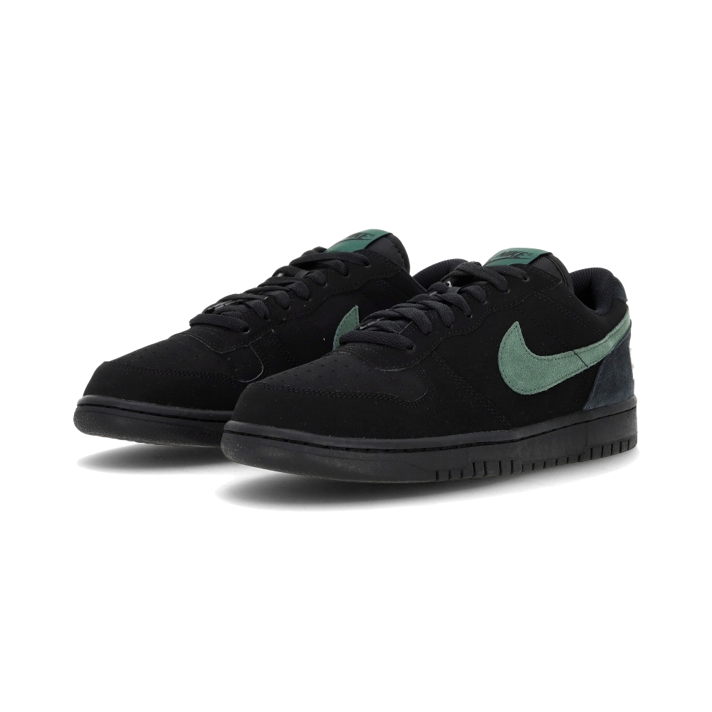 Nike Big Low Lux 男鞋 黑綠色 麂皮 板鞋 運動 休閒鞋 854166-008