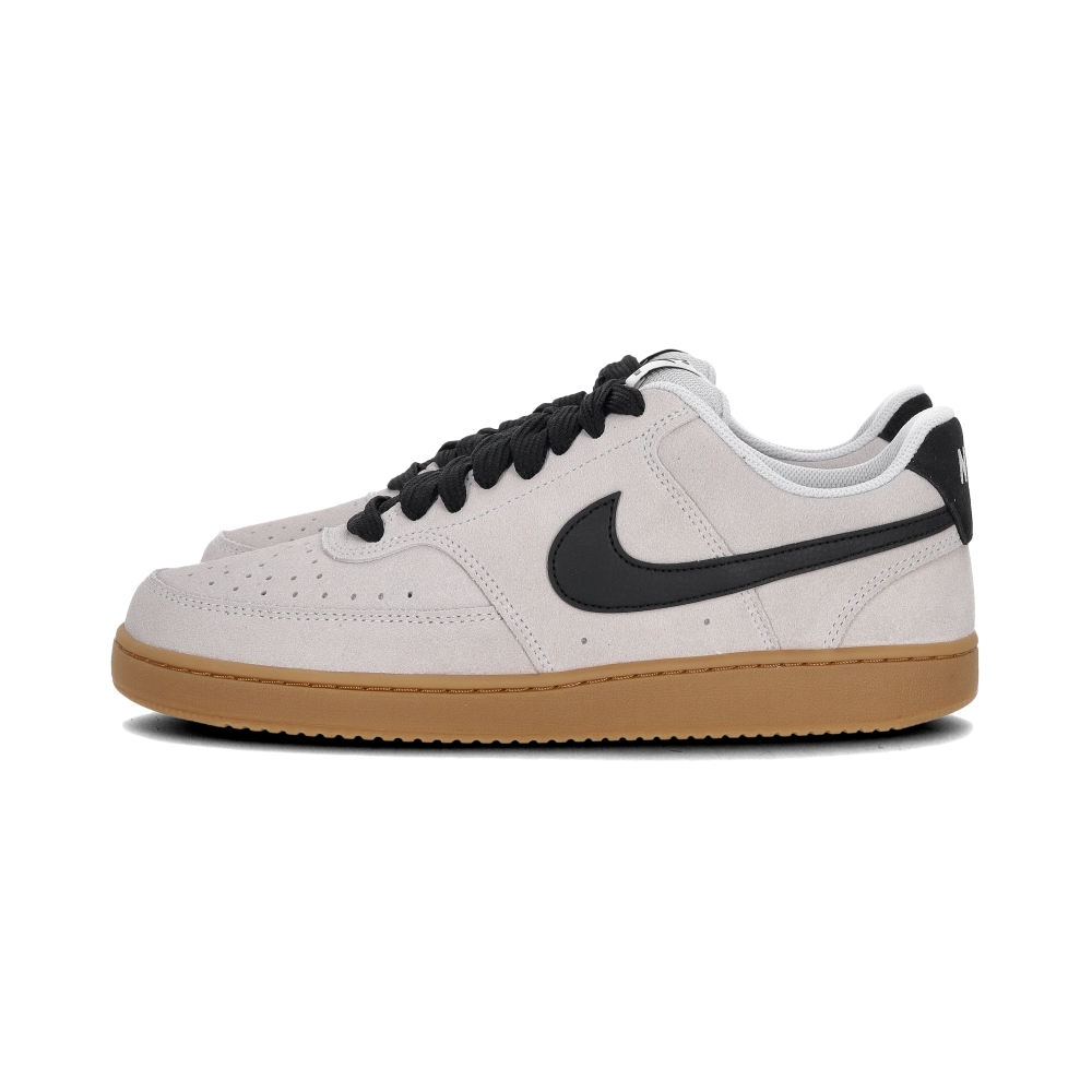 Nike Court Vision Lo FL 男鞋 米灰色 麂皮 舒適 復古 運動 休閒鞋 IO7727-003