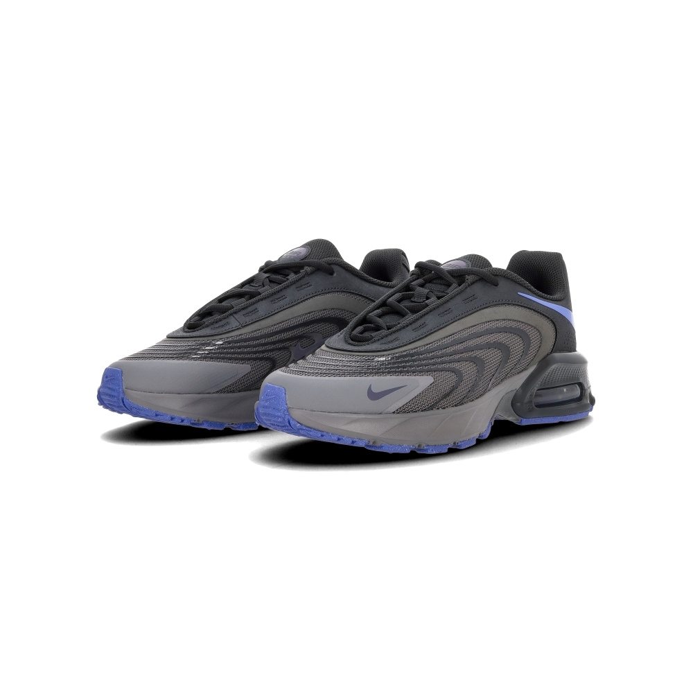 Nike Air Max Fire 男鞋 黑灰藍色 網布 皮革 緩震 支撐 運動 休閒鞋 IR0819-002