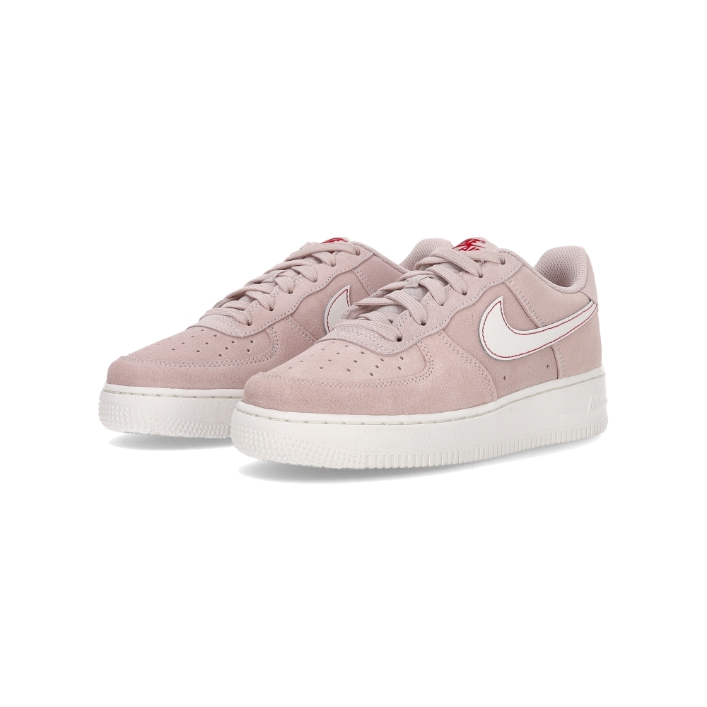 Nike Air Force 1 LV8 1 大童 粉色 休閒 麂皮 縫線 復古 運動 休閒鞋 IB5688-600