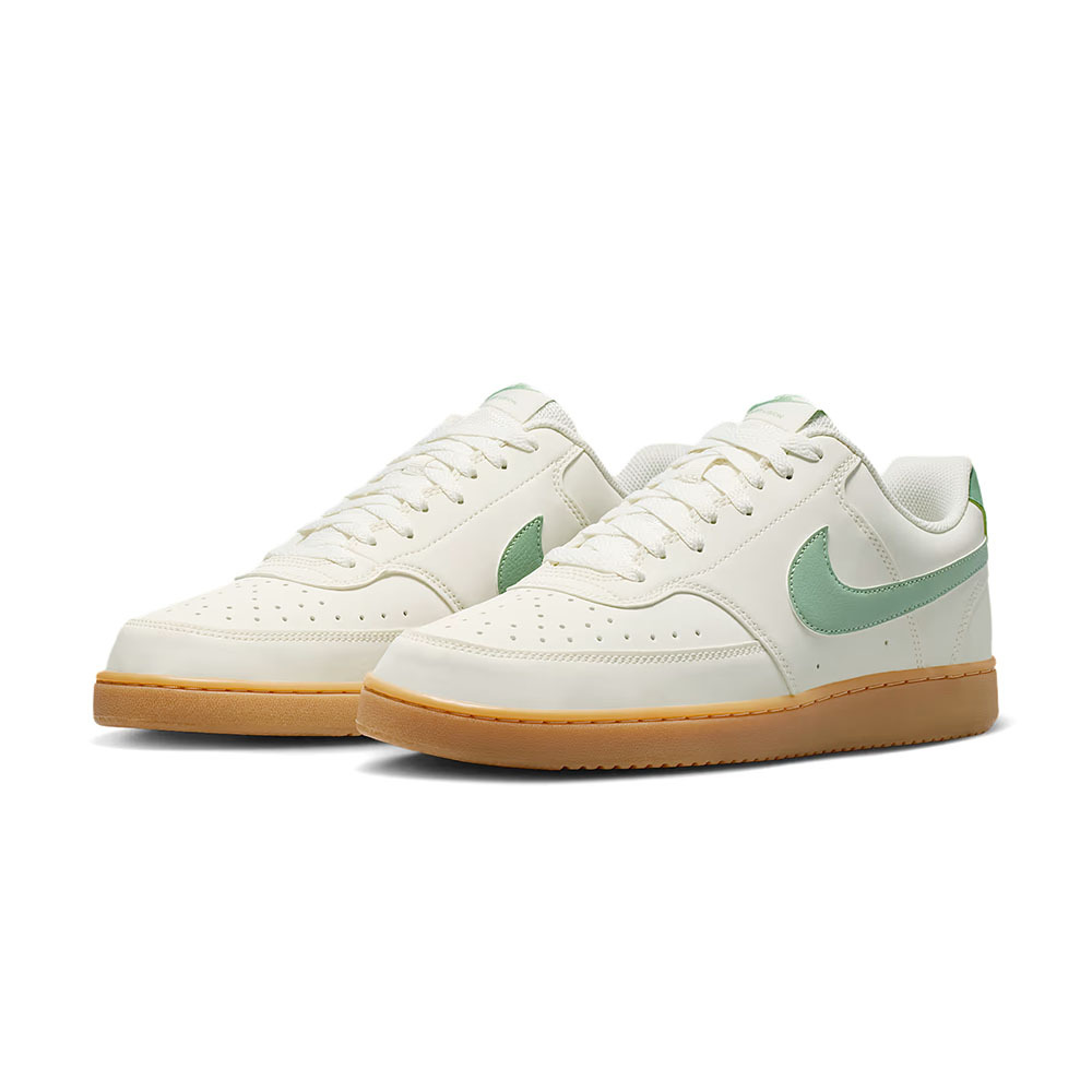 Nike Court Vision LO V2 NB 男鞋 白綠色 運動 休閒 舒適 復古 休閒鞋 II7403-100