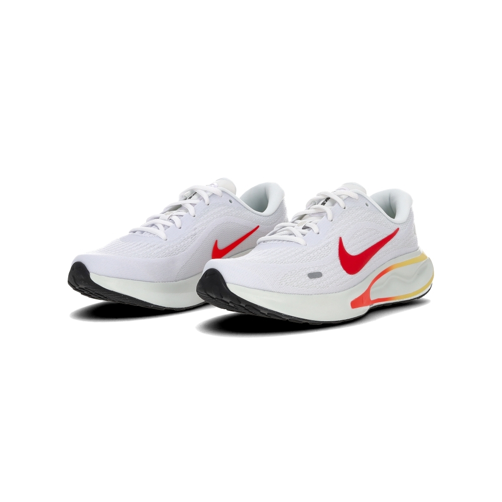 Nike Journey Run 男鞋 白紅色 緩震 支撐 路跑 運動 慢跑鞋 FN0228-110