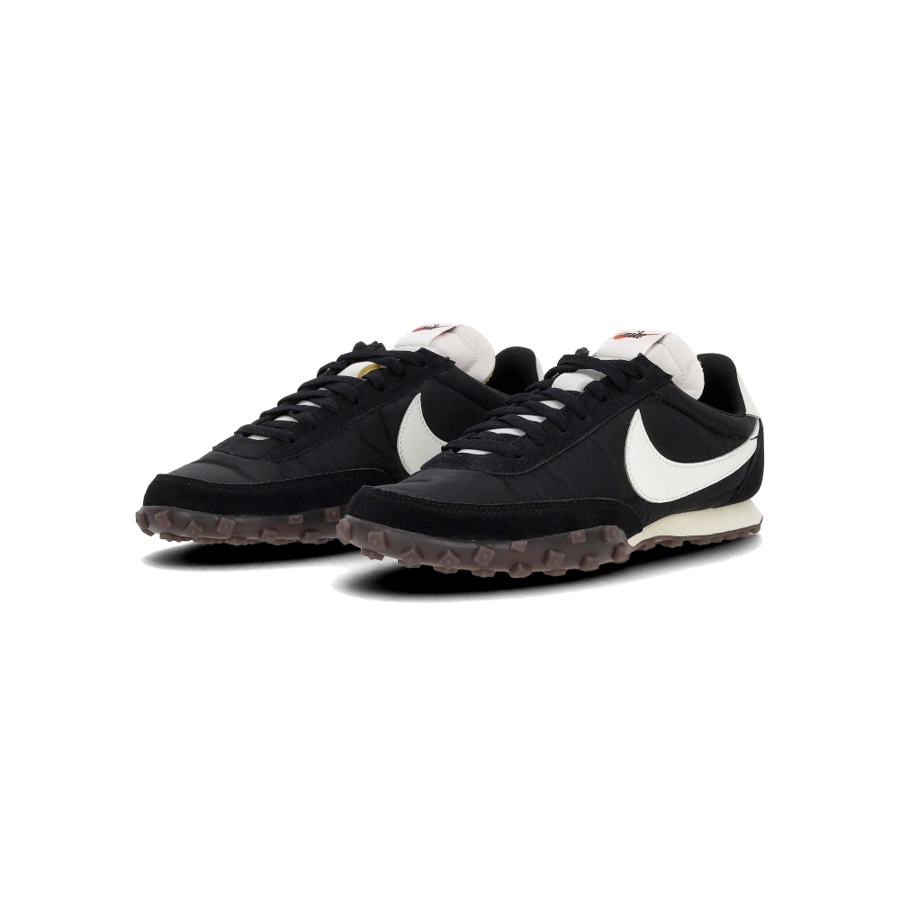 Nike Waffle Racer 男鞋 黑色 復古 華夫格外底 皮革 運動 休閒鞋 IM8658-001