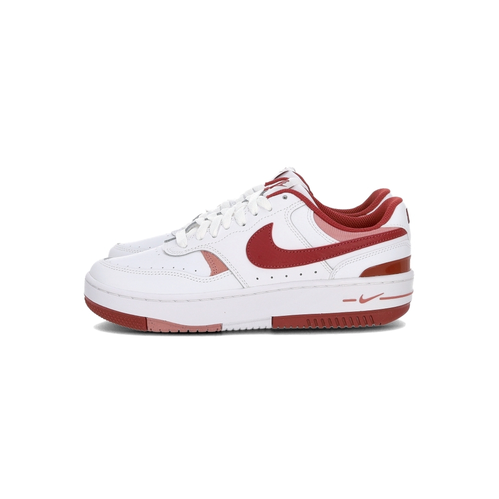 Nike Gamma Force 女鞋 紅白色 厚底 復古 皮革 透氣 運動 休閒鞋 FQ8877-100