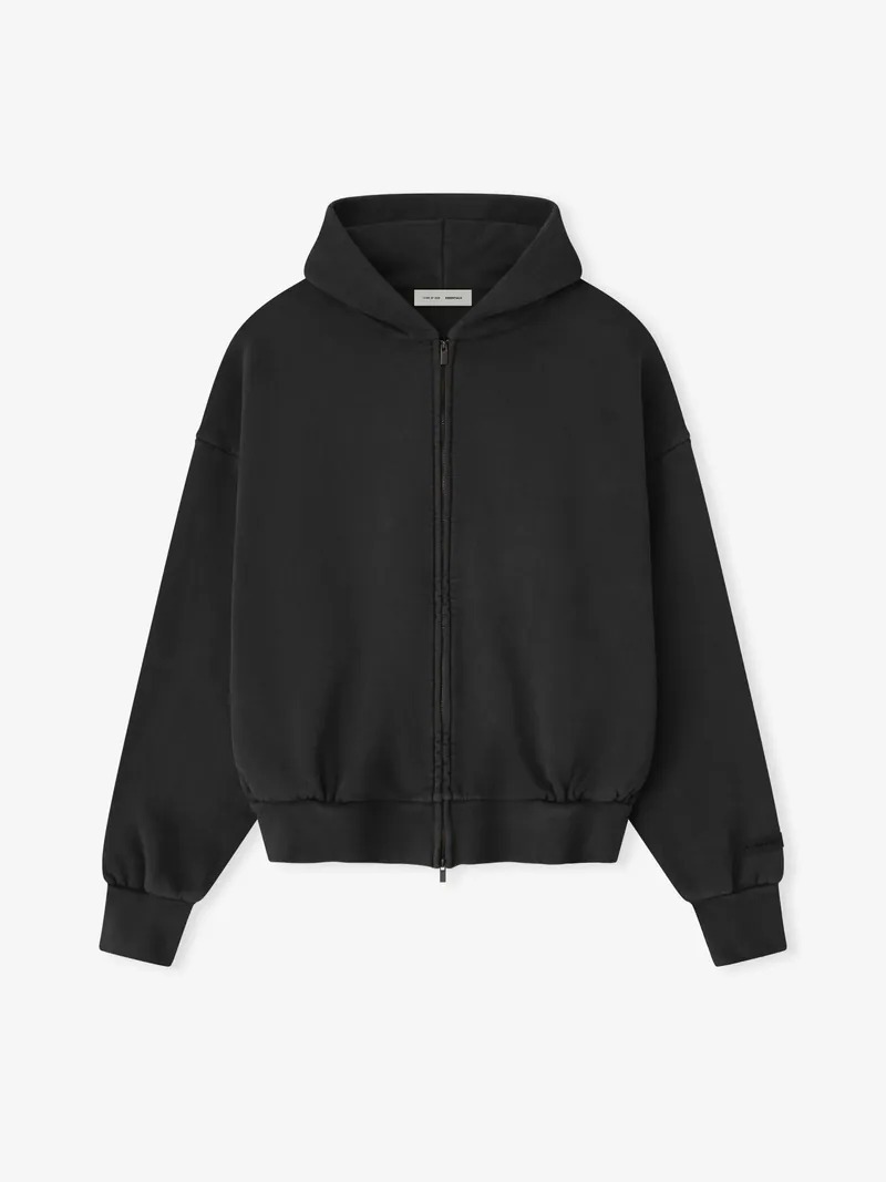 FOG Essentials 經典刺繡字體 連帽拉鏈外套