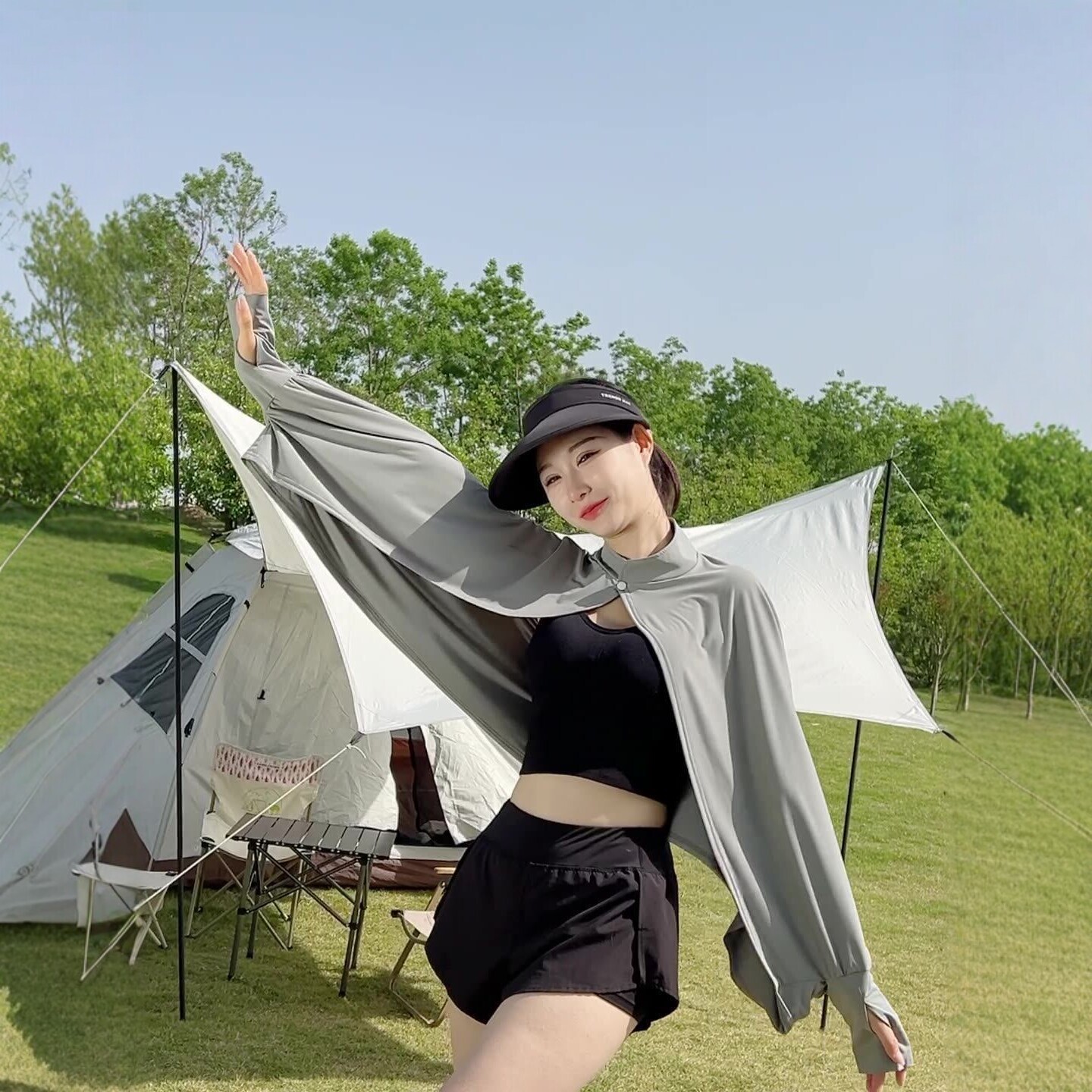 🇰🇷 韓版冰絲涼感防曬披肩
